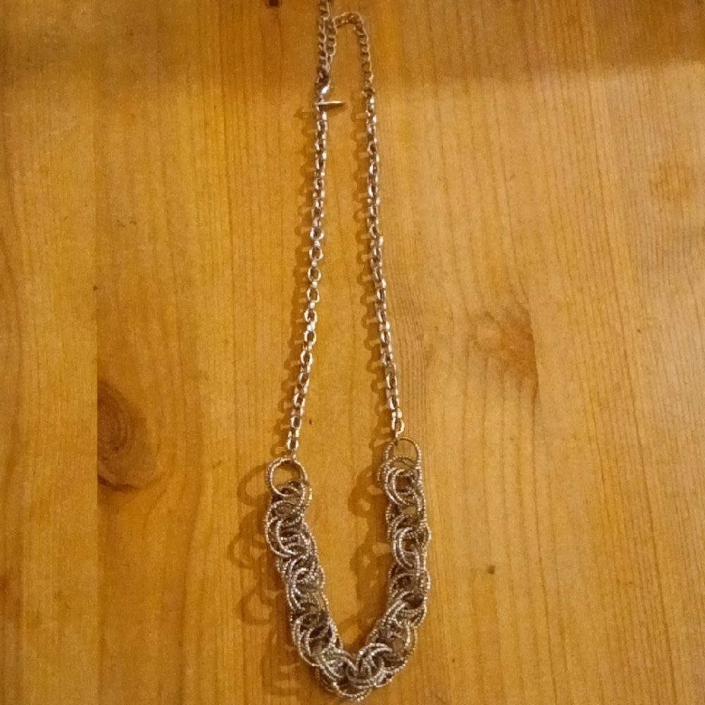 NY Collection Silver Chain Necklace